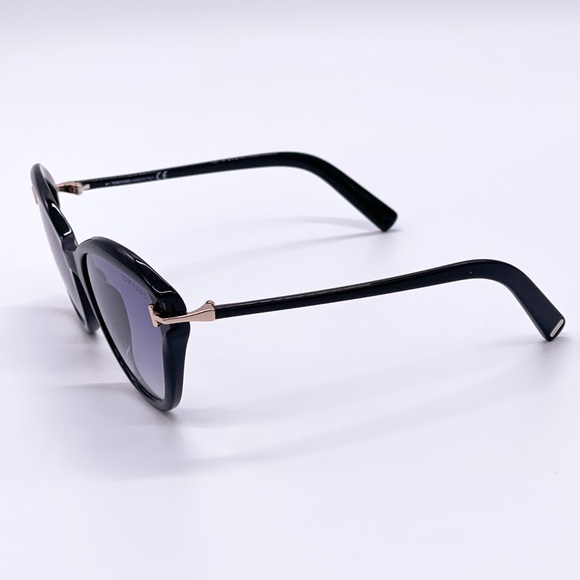 NEW TOM FORD LEIGH TF850 01B SUNGLASSES TOM FORD FT0850 BLACK WOMEN’S EYEWEAR - Picture 4 of 10